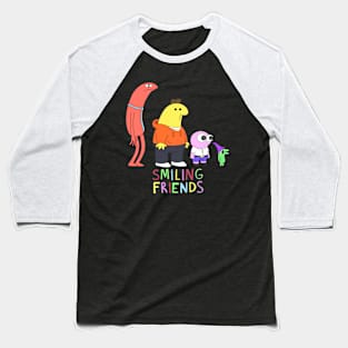 Smiling Friends Baseball T-Shirt